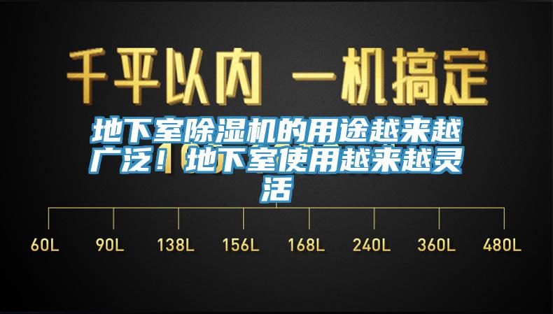 地下室除濕機的用途越來越廣泛！地下室使用越來越靈活