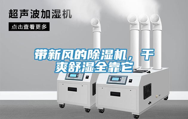 帶新風的除濕機，干爽舒濕全靠它