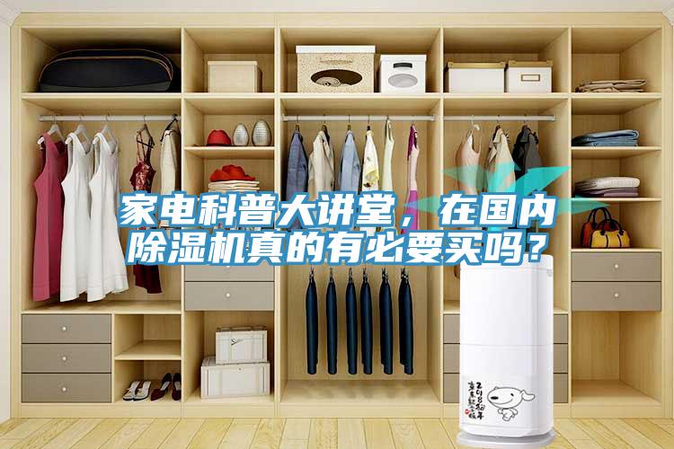 家電科普大講堂，在國內除濕機真的有必要買嗎？