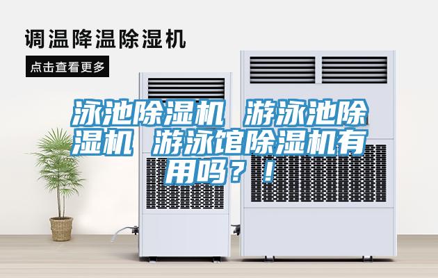 泳池除濕機 游泳池除濕機 游泳館除濕機有用嗎？！