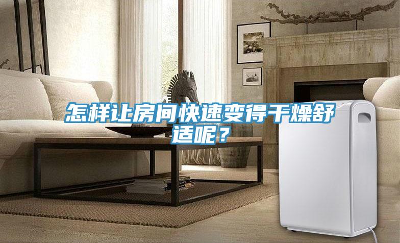怎樣讓房間快速變得干燥舒適呢？