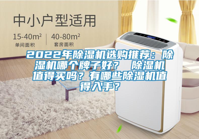 2022年除濕機選購推薦：除濕機哪個牌子好？ 除濕機值得買嗎？有哪些除濕機值得入手？