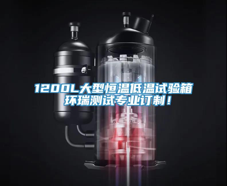 1200L大型恒溫低溫試驗箱 環瑞測試專業訂制！