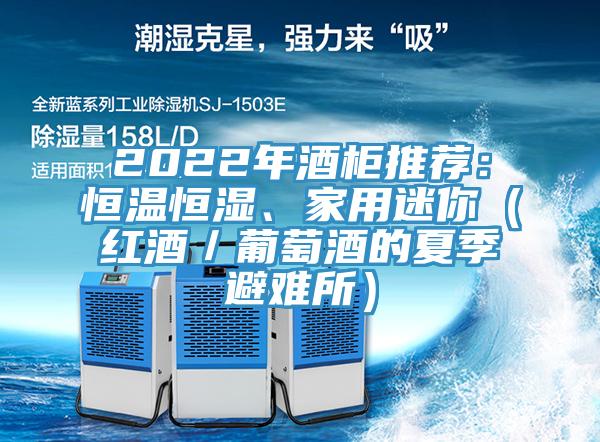 2022年酒柜推薦：恒溫恒濕、家用迷你（紅酒／葡萄酒的夏季避難所）