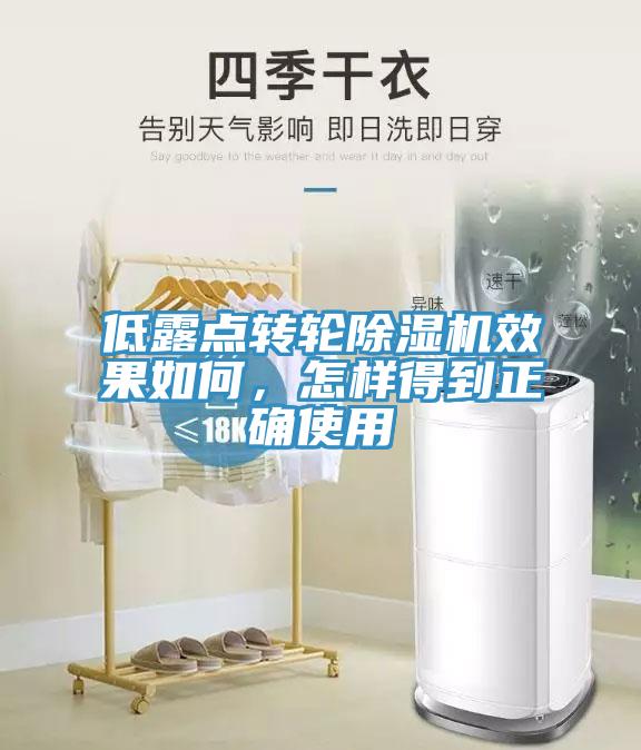 低露點轉(zhuǎn)輪除濕機(jī)效果如何，怎樣得到正確使用
