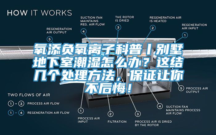 氧添負氧離子科普丨別墅地下室潮濕怎么辦？這結幾個處理方法，保證讓你不后悔！