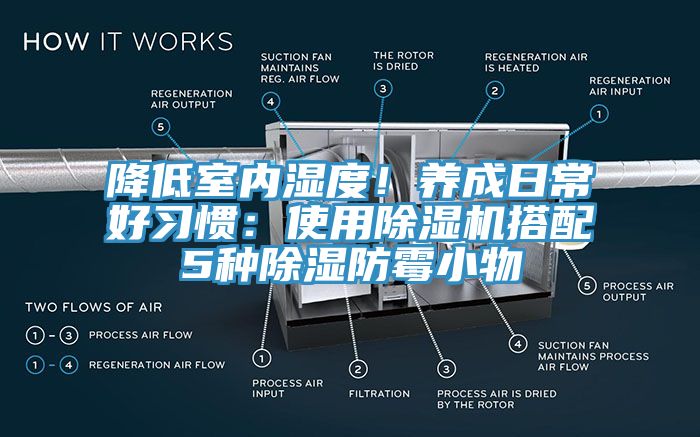 降低室內濕度！養成日常好習慣：使用除濕機搭配5種除濕防霉小物