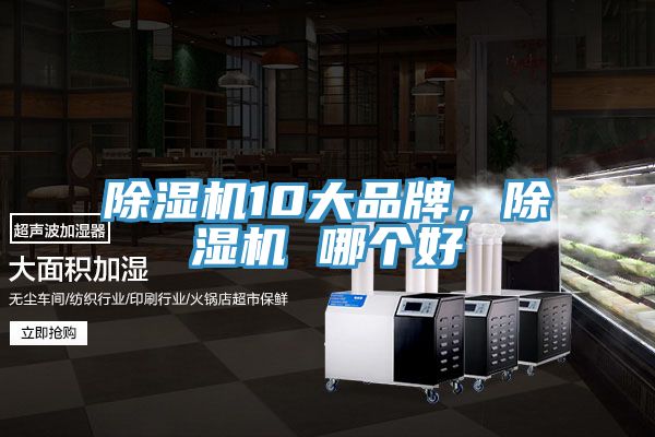 除濕機10大品牌，除濕機 哪個好